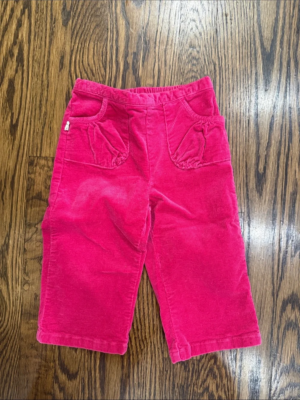 Ralph Lauren Kids Corduroy Pull-On Pants - Bright Pink